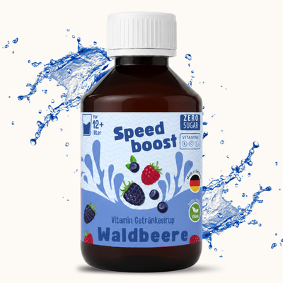Speedboost Waldbeere – Zuckerfreies Getränkekonzentrat